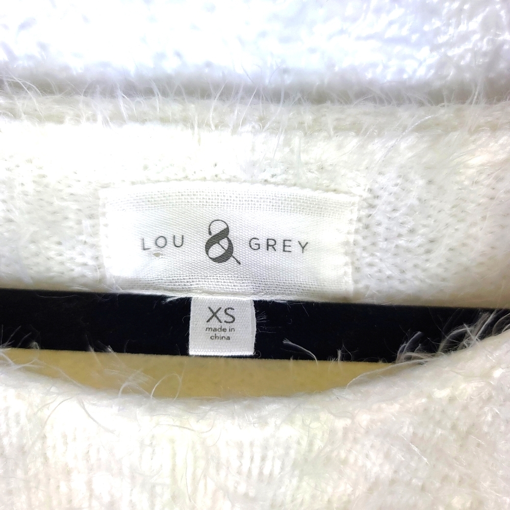 Lou & Grey Eyelash Sweater Off White - Picture 4 of 9